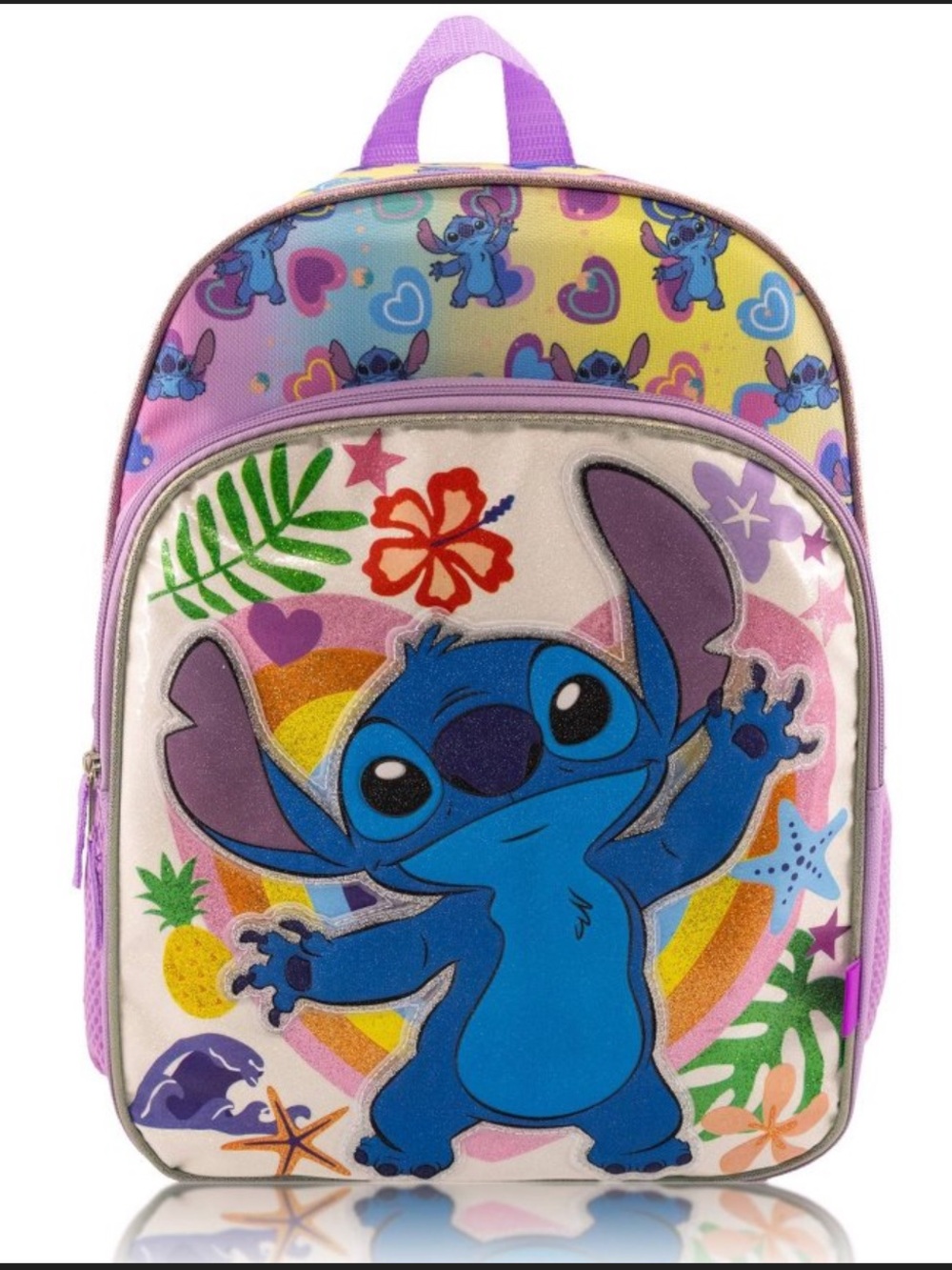 Disney Kids Stitch 14” Backpack - Multicolor NWT